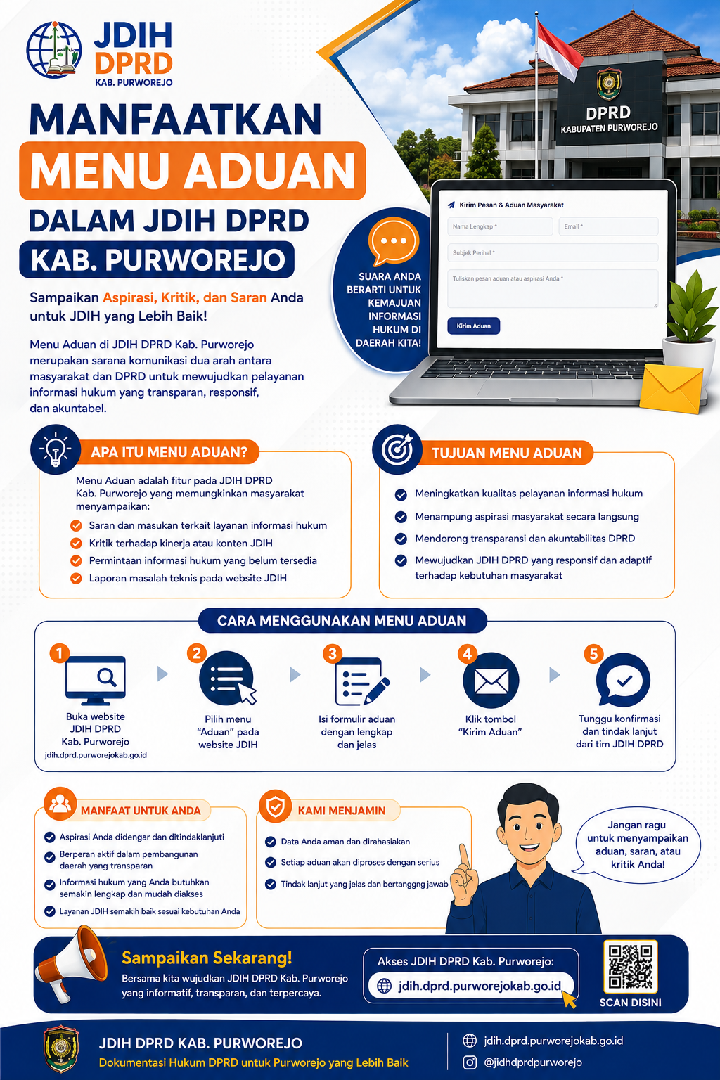 Infografis: Layanan Aduan